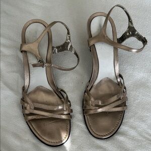 Easy Spirit Metallic Sandals
